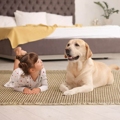Tapis de bain minimaliste à motif gaufré - image 2