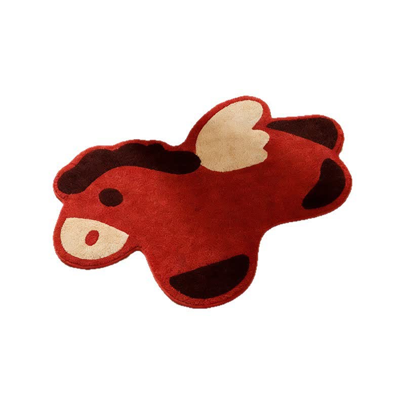 Tapis de bain mignon avec un poney de dessin animé - image 1