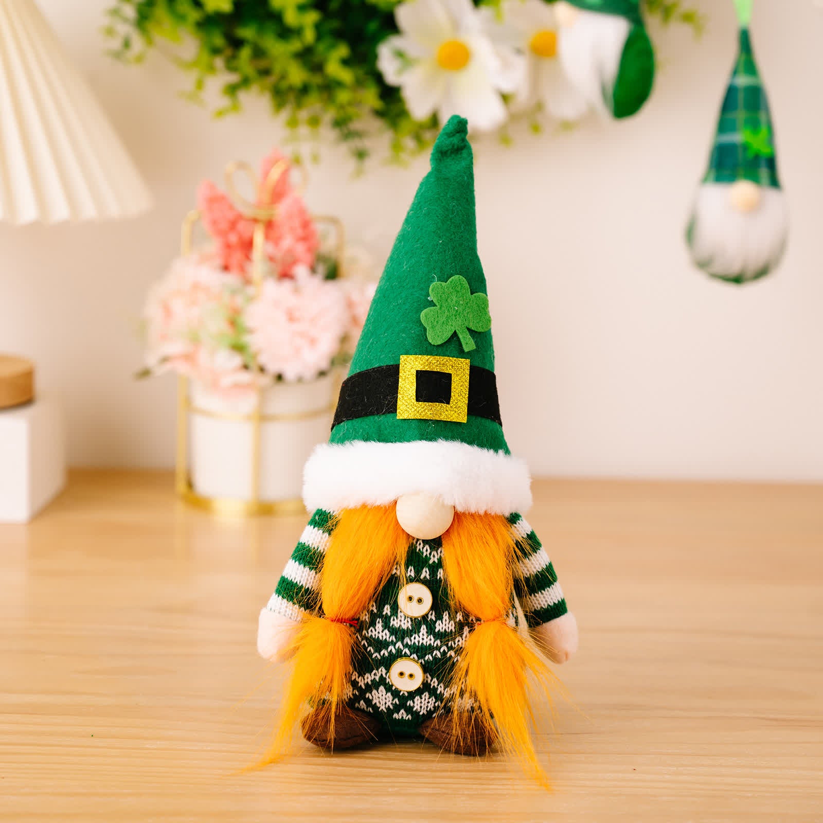 Peluche lutin faite main pour la Saint-Patrick - image 6