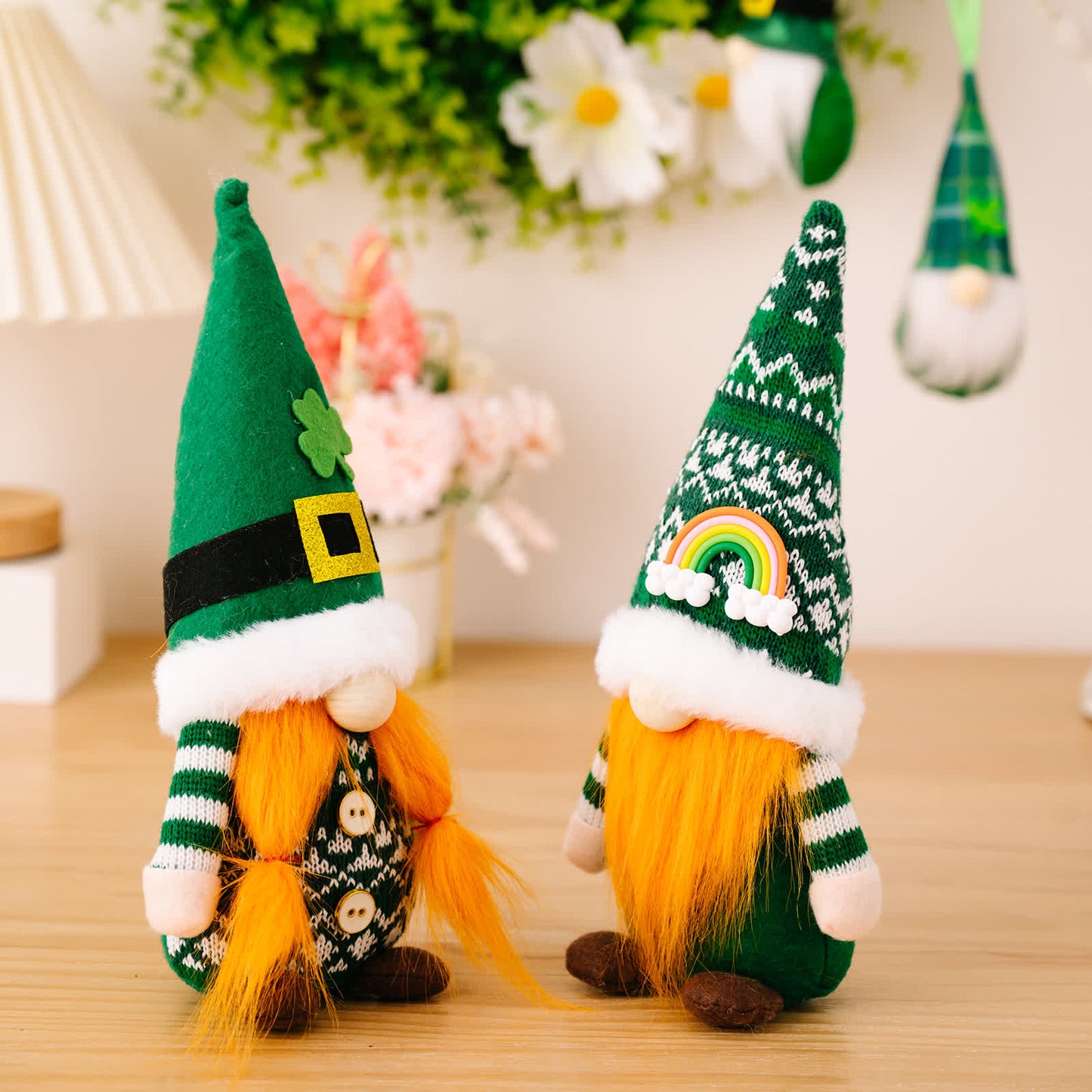 Peluche lutin faite main pour la Saint-Patrick - image 3