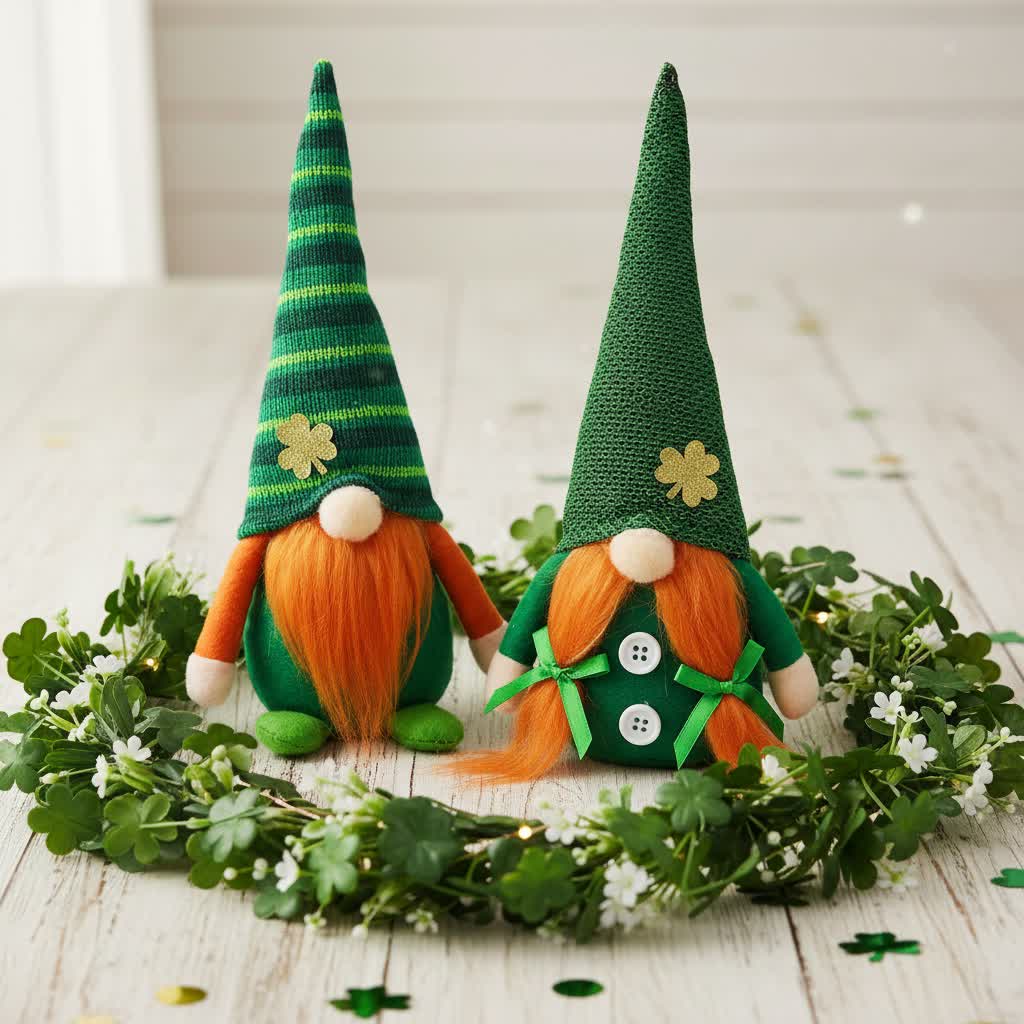 Décorations de poupées sans visage pour la Saint-Patrick - image 2