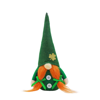 Décorations de poupées sans visage pour la Saint-Patrick - Fille - 4 pièces - 5 cm x 13 cm x 21 cm - image 5