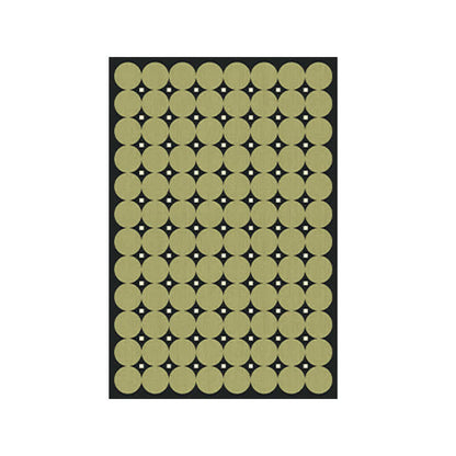 Tapis à motifs ronds et carrés - image 8