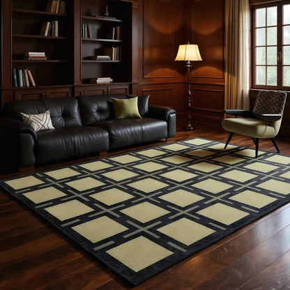 tapis à carreaux rétro - image 1