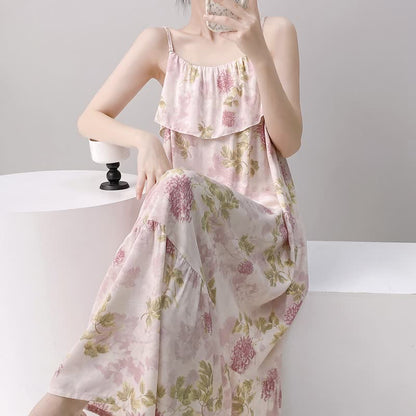 Nuisette Cami Lounge rose chrysanthème - image 2