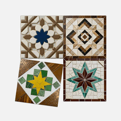 Stickers muraux vintage à décoller et à coller (24 pièces) - image 9