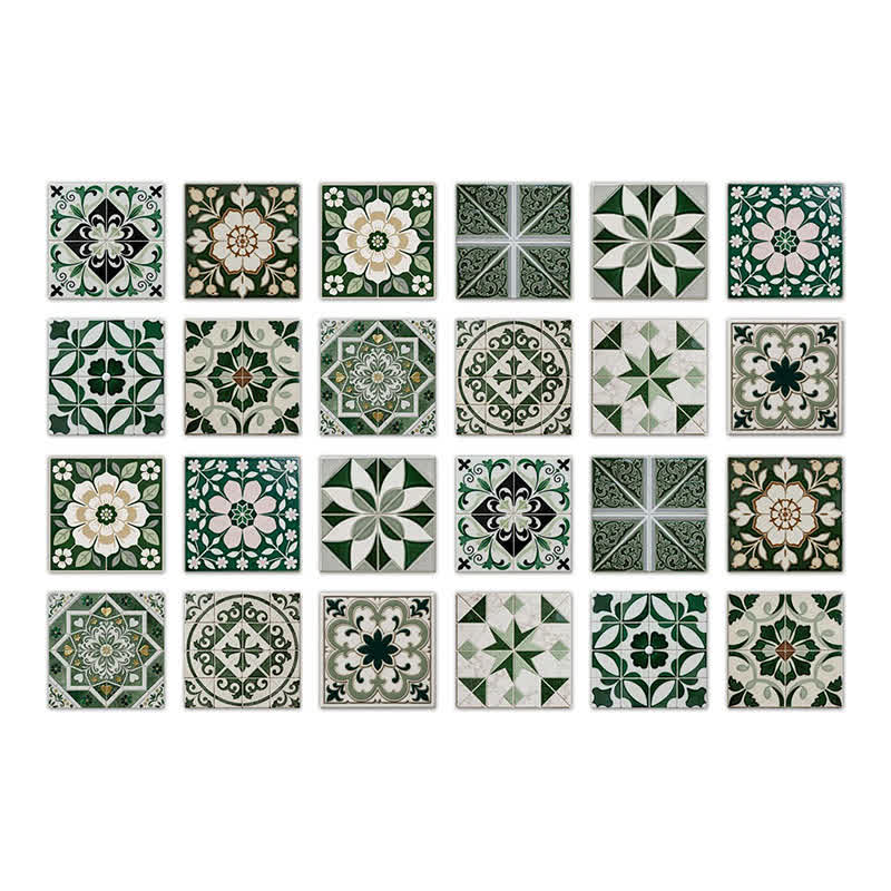 Stickers muraux bohèmes, à décoller et à coller (24 pièces) - 20 cm x 20 cm - image 8