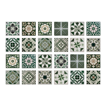 Stickers muraux bohèmes, à décoller et à coller (24 pièces) - 20 cm x 20 cm - image 8