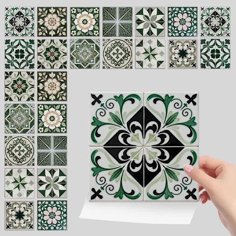 Stickers muraux bohèmes, à décoller et à coller (24 pièces) - image 7