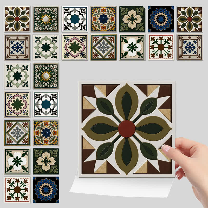 Stickers muraux rustiques (24 pièces) - image 7