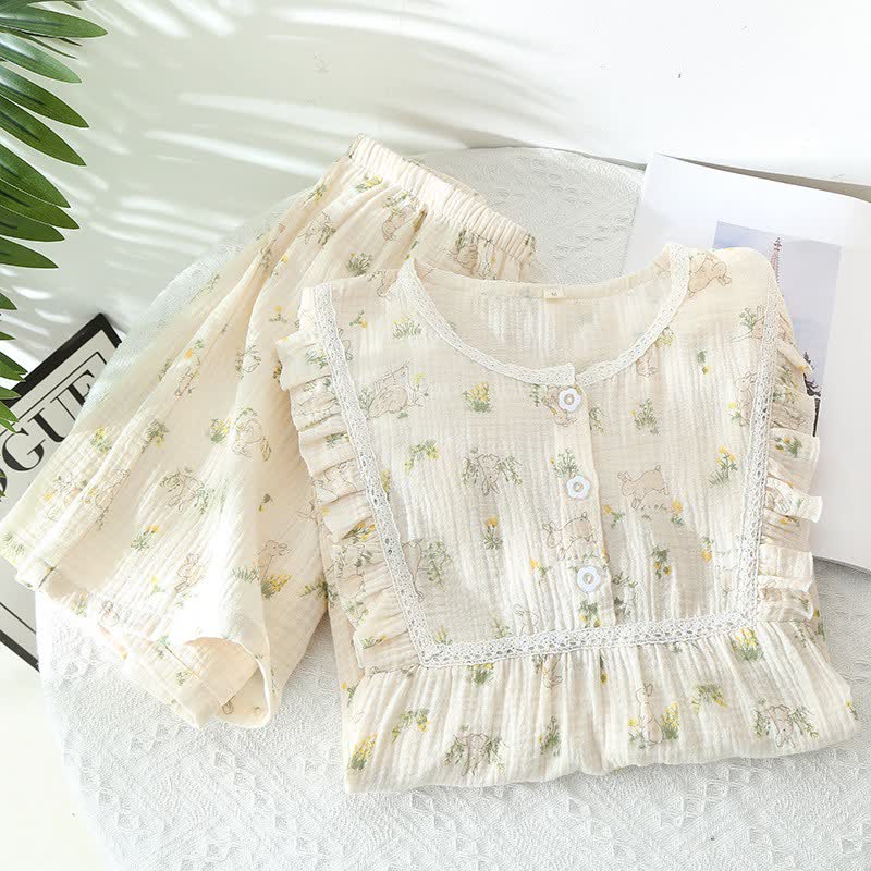 Ensemble pyjama Refresh Bunny en pur coton - image 1