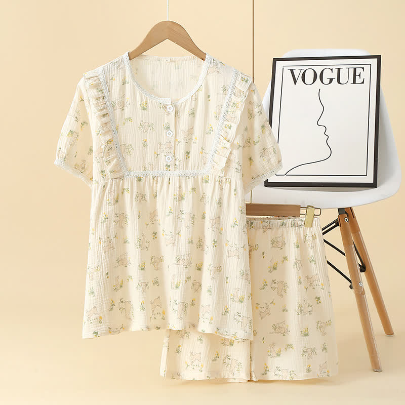 Ensemble pyjama Refresh Bunny en pur coton - image 2