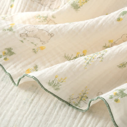 nuisette à volants en coton avec motif lapin - image 6
