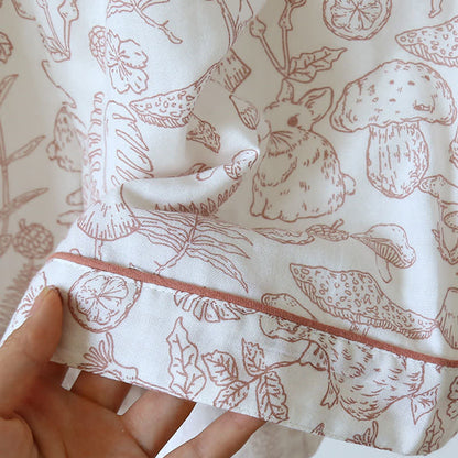 Pyjama en gaze de coton Refresh Bunny Forest - image 8