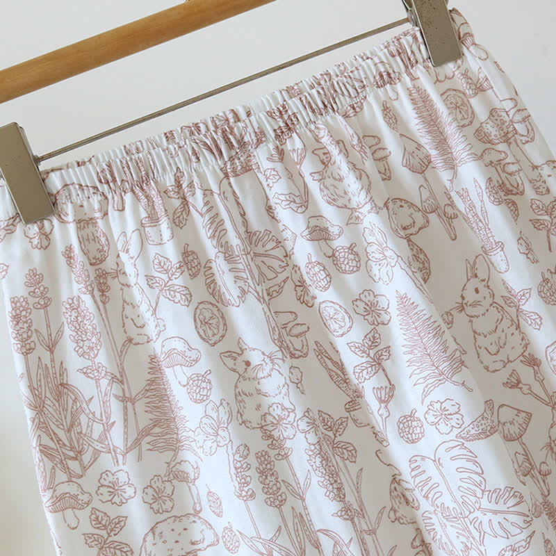 Pyjama en gaze de coton Refresh Bunny Forest - image 11