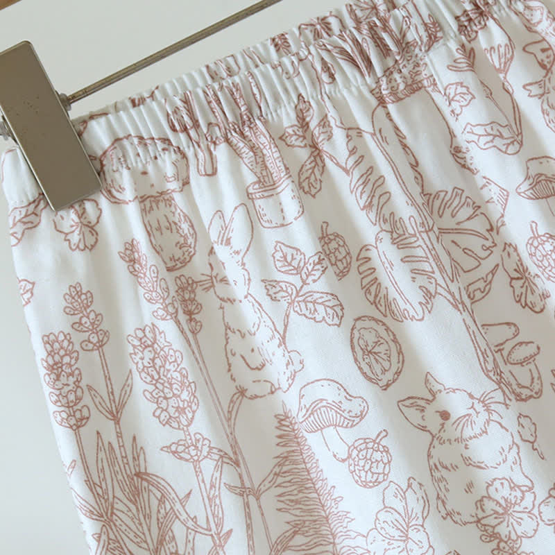 Pyjama en gaze de coton Refresh Bunny Forest - image 10