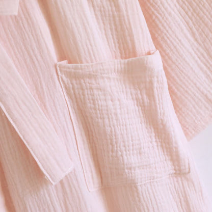 Peignoir minimaliste en coton pour lui et elle - image 8