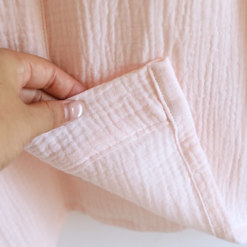 Peignoir minimaliste en coton pour lui et elle - image 10