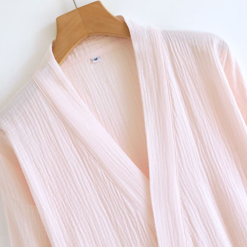 Peignoir minimaliste en coton pour lui et elle - image 5