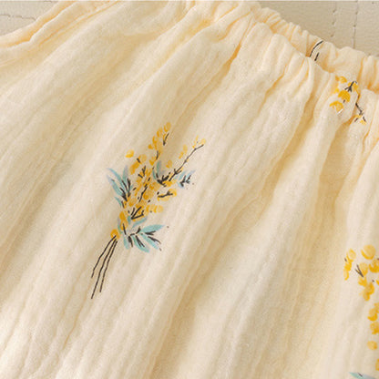 Chemise de nuit de style champêtre à motifs floraux - image 9