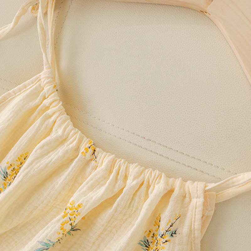 Chemise de nuit de style champêtre à motifs floraux - image 8