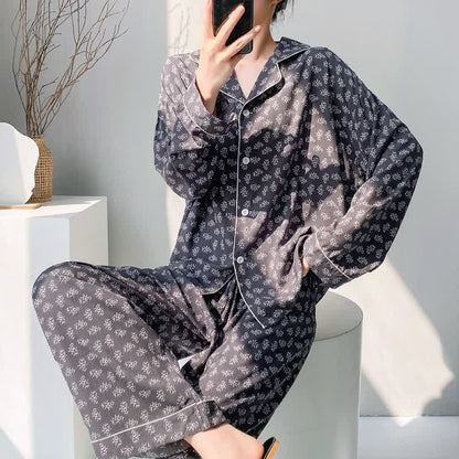 Ensemble pyjama vintage dans un style floral rustique - image 1