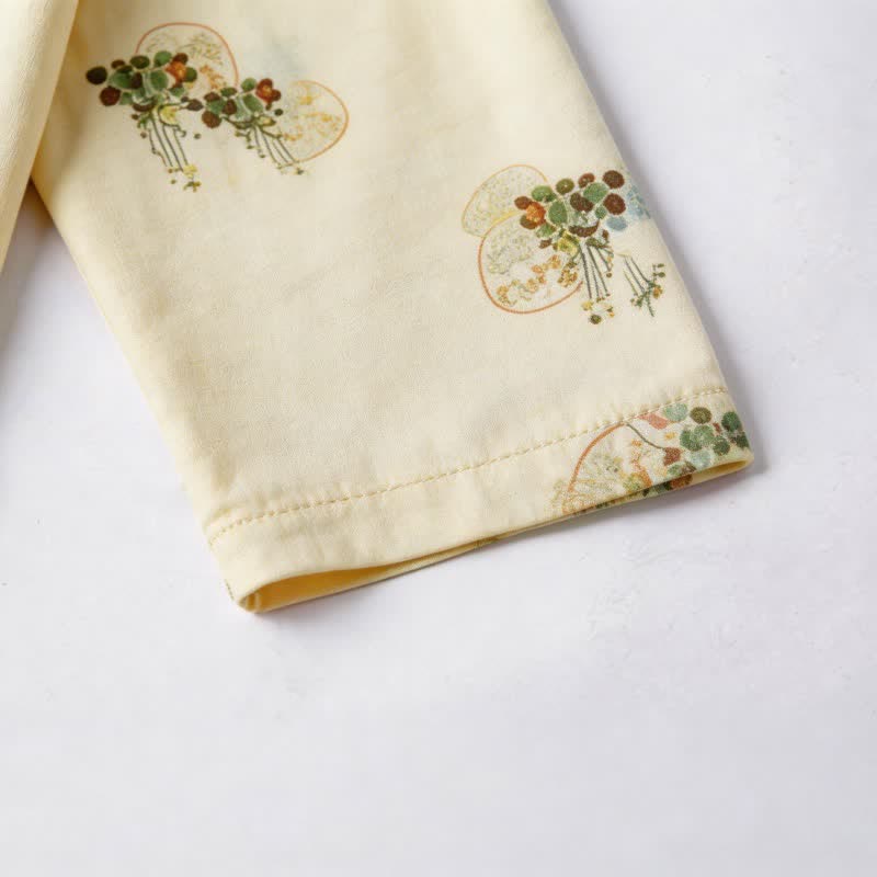 Ensemble pyjama à motif oriental frais - image 4