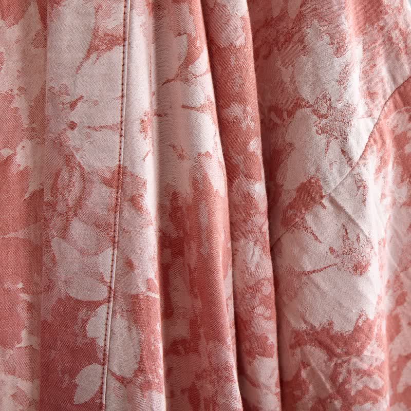 Kimono élégant en gaze de coton à motif floral - image 8