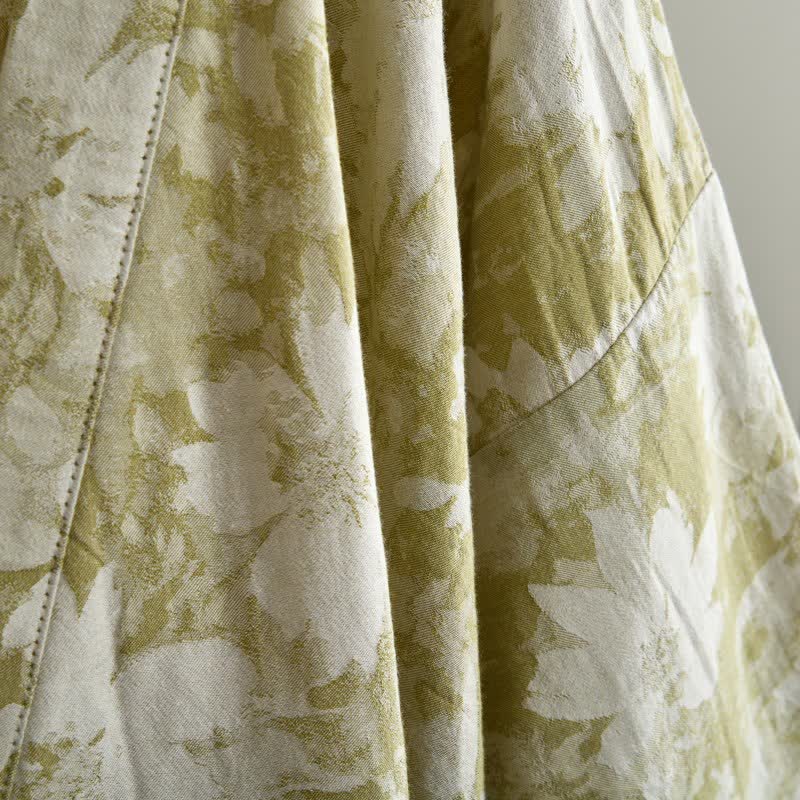 Kimono élégant en gaze de coton à motif floral - image 15
