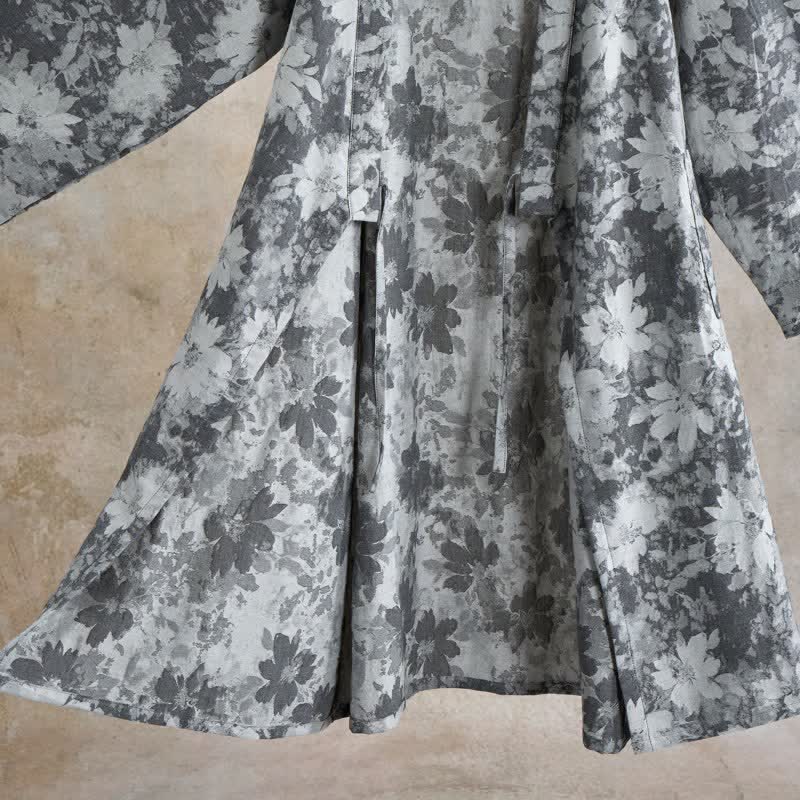 Kimono élégant en gaze de coton à motif floral - image 20
