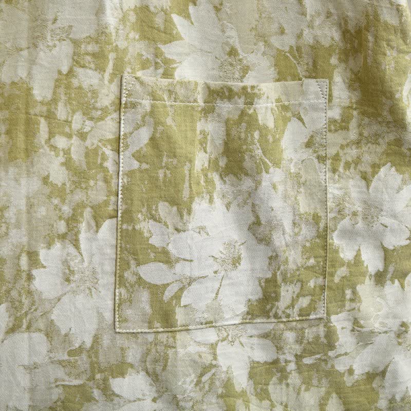 Kimono élégant en gaze de coton à motif floral - image 14