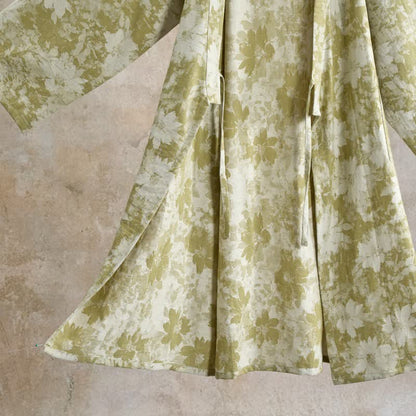 Kimono élégant en gaze de coton à motif floral - image 12
