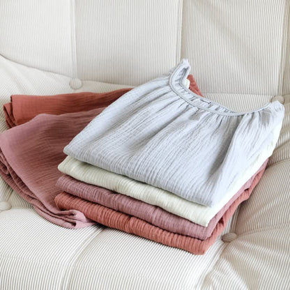 Ensemble composé d'un débardeur et d'un short en tissu de coton double épaisseur - image 1
