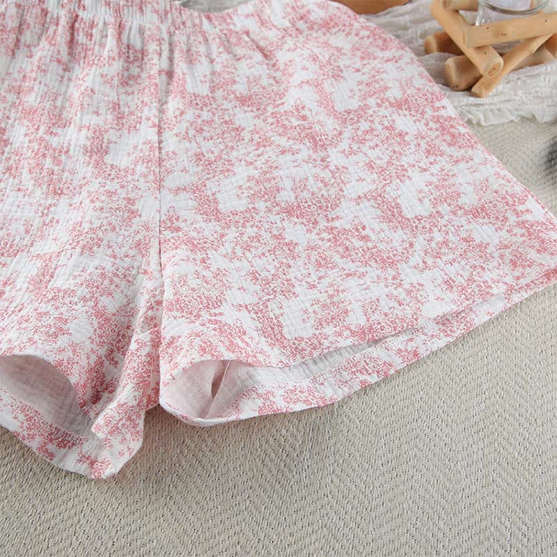 Ensemble pyjama en coton de style abstrait - image 13