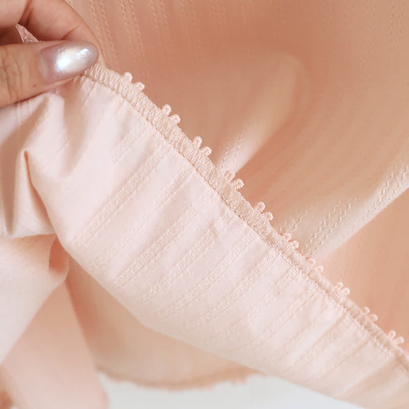 Ensemble pyjama composé d'un débardeur en jacquard de coton - image 12