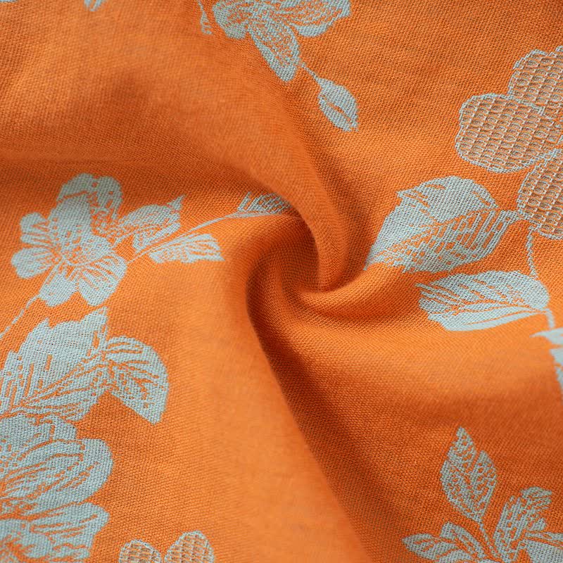 Pyjama vintage en coton à motifs floraux asiatiques - image 11