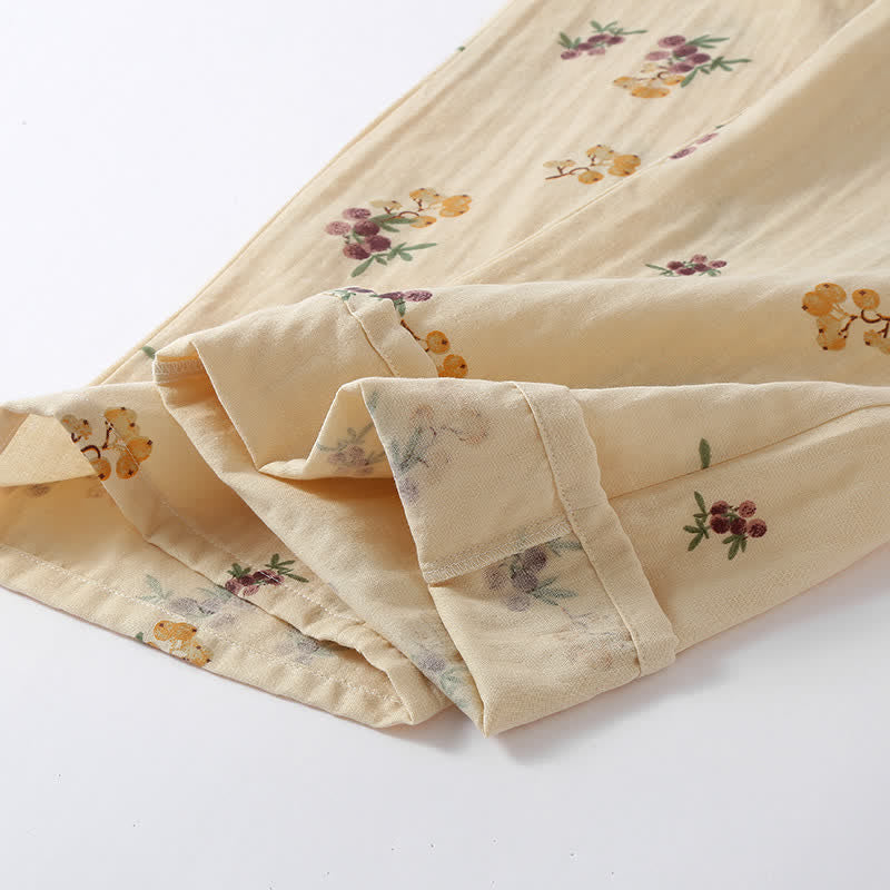 Ensemble pyjama en coton à imprimé nèfle (3 pièces) - image 8