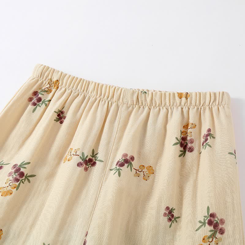 Ensemble pyjama en coton à imprimé nèfle (3 pièces) - image 6