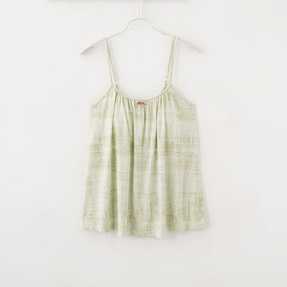 Ensemble de nuit en coton d'inspiration artistique, évoquant l'aquarelle : débardeur et pantalon - image 12
