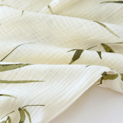 Ensemble pyjama en coton à imprimé botanique bambou - image 13