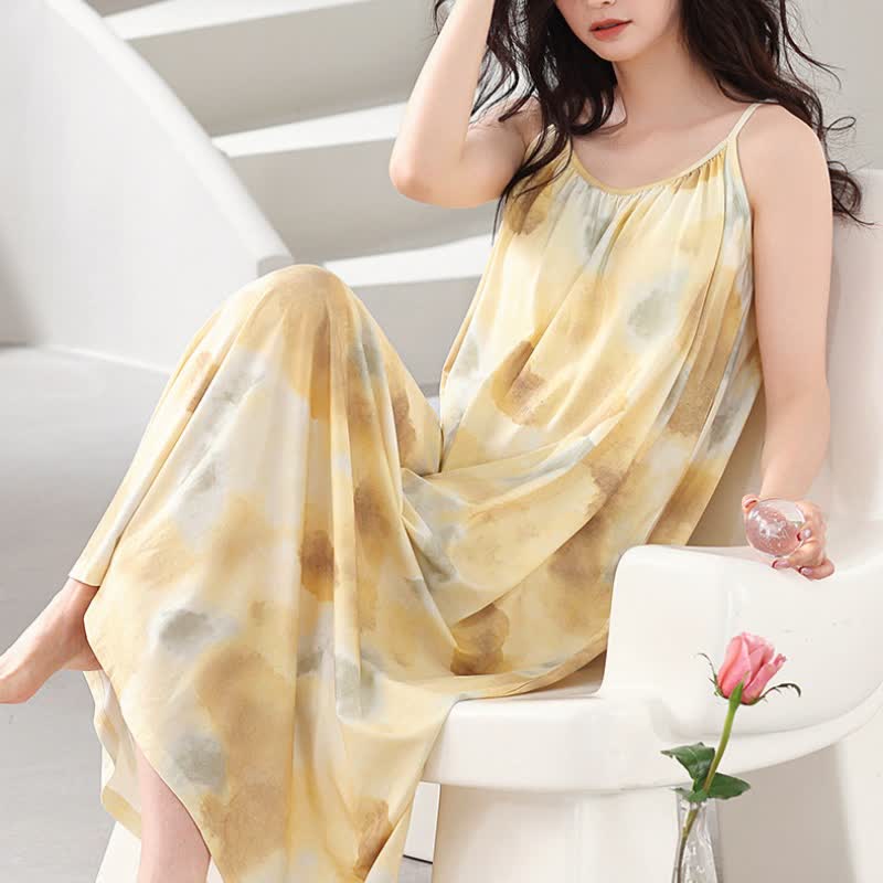 nuisette camisole artistique à effet d'encre - image 1