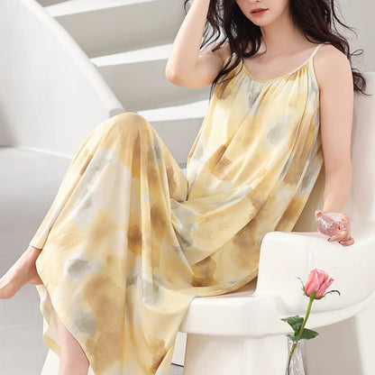 nuisette camisole artistique à effet d'encre - image 1