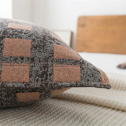Taies d'oreiller modernes en coton jacquard (2 pièces) - image 3