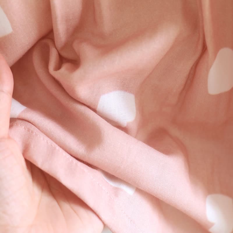 Pyjama débardeur à cœur en double gaze de coton - image 14