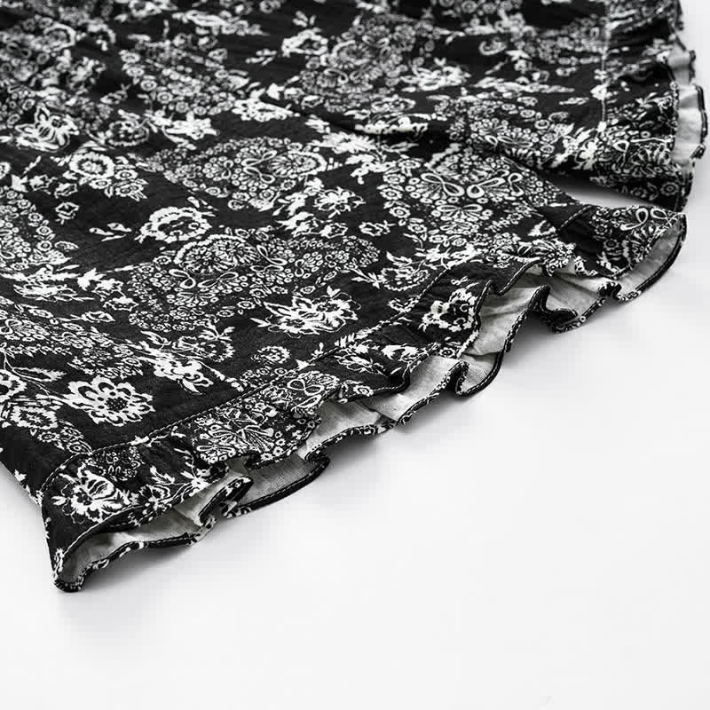 Ensemble pyjama style vintage avec débardeur et short - image 8