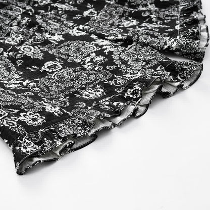 Ensemble pyjama style vintage avec débardeur et short - image 8