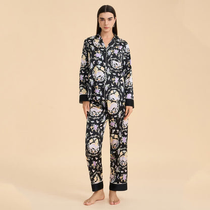 Ensemble pyjama à imprimé oriental Qilin - image 2
