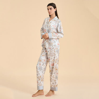 Ensemble pyjama à motif floral frais - image 4