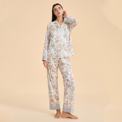 Ensemble pyjama à motif floral frais - image 3