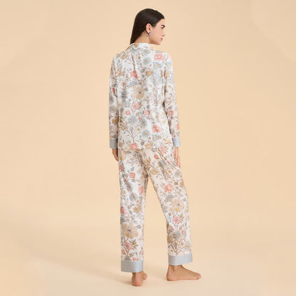 Ensemble pyjama à motif floral frais - image 5